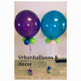Large balloons centrepiece