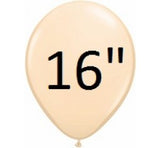 16 inches helium filled balloon.