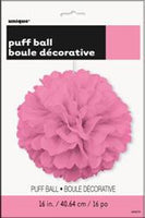 Puff Ball Décor - Pink