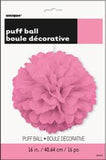 Puff Ball Décor - Pink