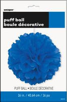 Puff Ball Décor - Royal Blue