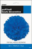 Puff Ball Décor - Royal Blue